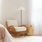Load image into Gallery viewer, Diora Linear Base Modern Table Lamp for Living Room & Bedroom