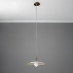 Load image into Gallery viewer, Curva Metal Globe Pendant Light - Modern Minimalist Light for Kitchen