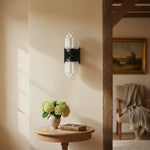 Load image into Gallery viewer, Tierlux Glass Art Deco Wall Sconce - Glass Frosted Globes with Skyscraper Globe