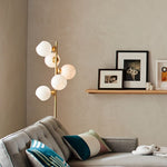 Load image into Gallery viewer, Brina Glass Multi-Light Floor Lamp - Modern Standing Light with Elegance