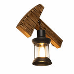 Cargar imagen en el visor de la Galería, Crossbeam Hanging Lantern Sconce