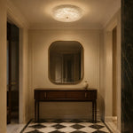 Afbeelding laden in galerijweergave, Modern Cut Glass Flush Mount Ceiling Light