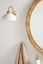 Afbeelding laden in galerijweergave, Radiica gevlekte keramische wandlamp - elegante wandverlichting voor slaapkamer en gang