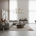 Load image into Gallery viewer, Reticula Modern Round Chandelier – Iron Frame with Open Circular Design for Dining or Entry