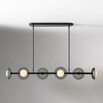 Load image into Gallery viewer, Elorina 6-Light Linear Chandelier - Modern Metal Light Fixture - Dining Room Lighting