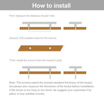 Load image into Gallery viewer, Gold Square Bar Cabinet Drawer Pulls – Modern Gold Cabinet Handles