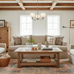 Bild in der Galerieansicht laden, Armicora Mehrfachleuchten Antiker Kronleuchter – Elegantes Metallfinish für Esszimmer oder Wohnbereiche