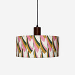 Cargar imagen en el visor de la Galería, Pastel Wave large fabric drum pendant
