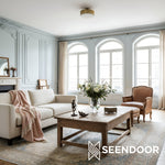 Afbeelding laden in galerijweergave, Bolvira metalen inbouwlamp - eigentijdse plafondlamp met subtiele gloed