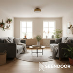 Afbeelding laden in galerijweergave, Bolvira metalen inbouwlamp - eigentijdse plafondlamp met subtiele gloed