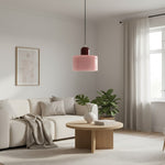Afbeelding laden in galerijweergave, Morvella Sculpturale Hanglamp – Verfijnd Cilindrisch Ontwerp Decoratieve Hanglamp N31