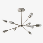 Load image into Gallery viewer, Mobilux Line Modern Chandelier - Mid Century Ceiling Light Fixture