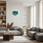 Afbeelding laden in galerijweergave, TF Dragonfly patroon wandlamp – Klassiek handgesneden glas-in-lood voor gangen en slaapkamers