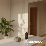 Afbeelding laden in galerijweergave, Breccan Moderne glazen kegel hanglamp