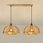 Bild in die Galerieansicht laden, Bloom Rattan Pendelleuchte