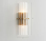 Load image into Gallery viewer, Lumora Crystal Wall Sconce – Elegant Lighting for Hallway & Bedroom