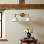 Load image into Gallery viewer, Conique Metal Vanity Wall Sconce – Modern Industrial Bathroom Lighting