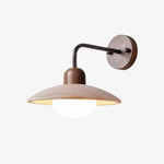 Afbeelding laden in galerijweergave, Discra Minimalistische Sculpturale Cirkelvormige Wandlamp — Natuurlijke Stijl Wandarmatuur voor Hal en Slaapkamer U18