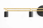 Load image into Gallery viewer, Mobilux Line Modern Vanity Light - Bathroom Wall Fixture in Art Deco Style