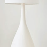 Afbeelding laden in galerijweergave, Lumera Organische Moderne Keramische Vloerlamp - Asymmetrische Sculpturale Vorm en Sfeerverlichting voor Slaapkamer