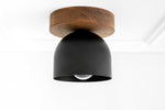 Load image into Gallery viewer, Metio Dome Bowl Shape Modern Flush Mount for Bedroom & Living Room