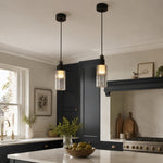 Załaduj obraz do przeglądarki galerii, Copper black mini pendant lights in a kitchen interior