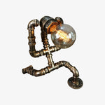 Cargar imagen en el visor de la Galería, Aini retro industrial pipe table lamp