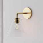 Load image into Gallery viewer, Conica Cone Wall Sconce - 1, 2, 3-Light Modern Glass Lighting