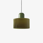 Afbeelding laden in galerijweergave, Morvella Sculpturale Hanglamp – Verfijnd Cilindrisch Ontwerp Decoratieve Hanglamp N31