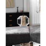Bild in die Galerieansicht laden, Glas Alabaster-Pendelleuchte