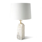 Bild in die Galerieansicht laden, Rohe Alabaster Tischlampe