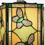 Afbeelding laden in galerijweergave, TF Butterfly hanglamp — Artistieke hanglamp van glas-in-lood voor woonkamer of slaapkamer