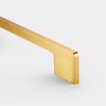 Load image into Gallery viewer, Slimline Cabinet Handles – Brushed Gold Drawer Pulls for Modern Style