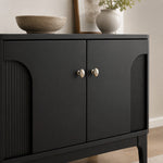Carica l'immagine nella visualizzazione Galleria, Solid brass knob on a cabinet door