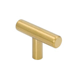 Load image into Gallery viewer, Satin Brass Bar Pulls – Modern Gold Bar Handle Cabinet Hardware