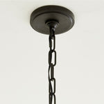 Load image into Gallery viewer, Reticula Modern Round Chandelier – Iron Frame with Open Circular Design for Dining or Entry