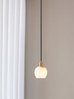 Bild in die Galerieansicht laden, Lilin Alabaster-Pendelleuchte