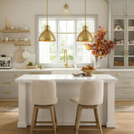 Load image into Gallery viewer, Glavira Recycled Glass Pendant – Modern Lighting for Dining Room