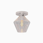 Load image into Gallery viewer, Merin Geometric Glass Modern Flush Mount for Hallway & Bedroom