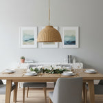 Load image into Gallery viewer, Welanery Dome Pendant Light - Modern Rattan Shade Lamp for Dining Room