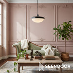 Load image into Gallery viewer, Rolvona Oval Shade Modern Pendant Light for Dining & Kitchen