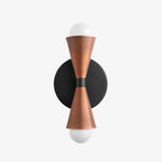 Load image into Gallery viewer, Pyralis Elongated Shade Contemporary Wall Lamp for Hall Space & Gallery