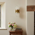 Load image into Gallery viewer, Tierlux Glass Art Deco Wall Sconce - Glass Frosted Globes with Skyscraper Globe