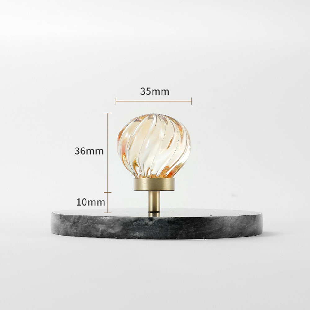Modern Mushroom Cabinet Knob – Clear Glass Diamond Drawer Knobs