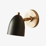 Załaduj obraz do przeglądarki galerii, Black and gold metal wall sconce