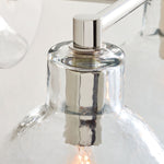 Afbeelding laden in galerijweergave, Glavira gerecyclede glazen dubbele wandlamp - binnen messing wandverlichting