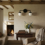 Load image into Gallery viewer, Opalume Globe Shade Modern Vanity Light for Bathroom & Dressing Room