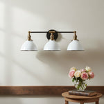 Load image into Gallery viewer, Conique Metal Vanity Wall Sconce – Modern Industrial Bathroom Lighting
