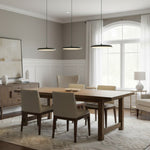 Afbeelding laden in galerijweergave, Astris Moderne Schijf Hanglamp – Zacht Gloeiende LED Hanglamp voor Eetkamer en Woonruimte