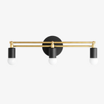 Load image into Gallery viewer, Mobilux Line Modern Vanity Light - Bathroom Wall Fixture in Art Deco Style